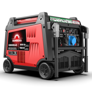 Тихий инверторный генератор SUNREKA G8000EAiS