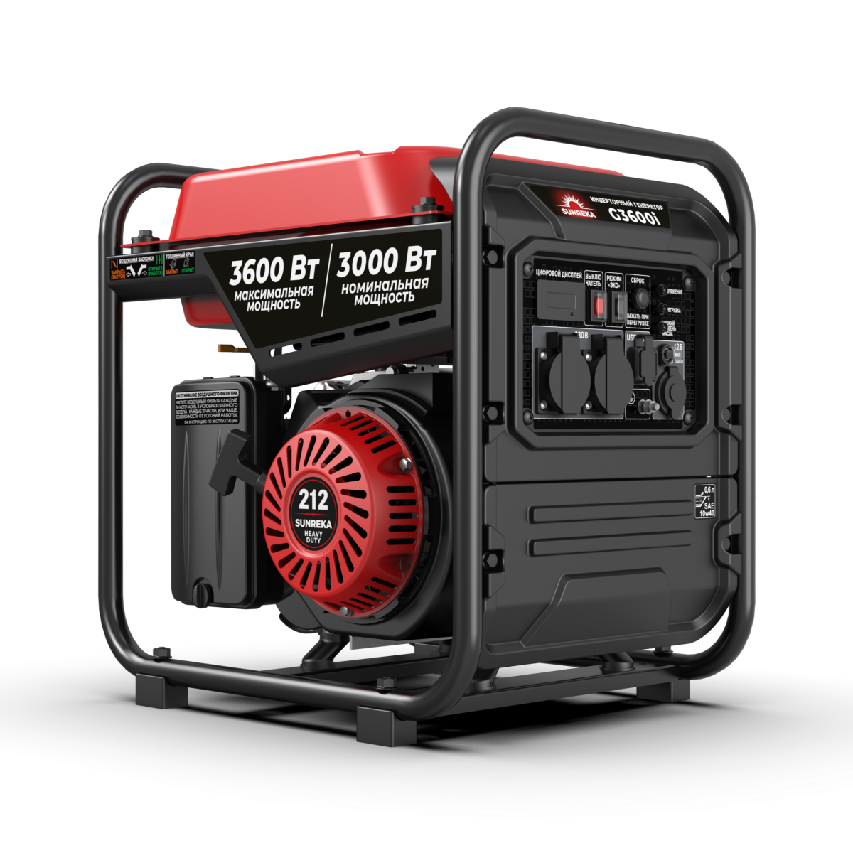 Инверторный генератор SUNREKA G3600i Инверторный генератор SUNREKA G3600i
