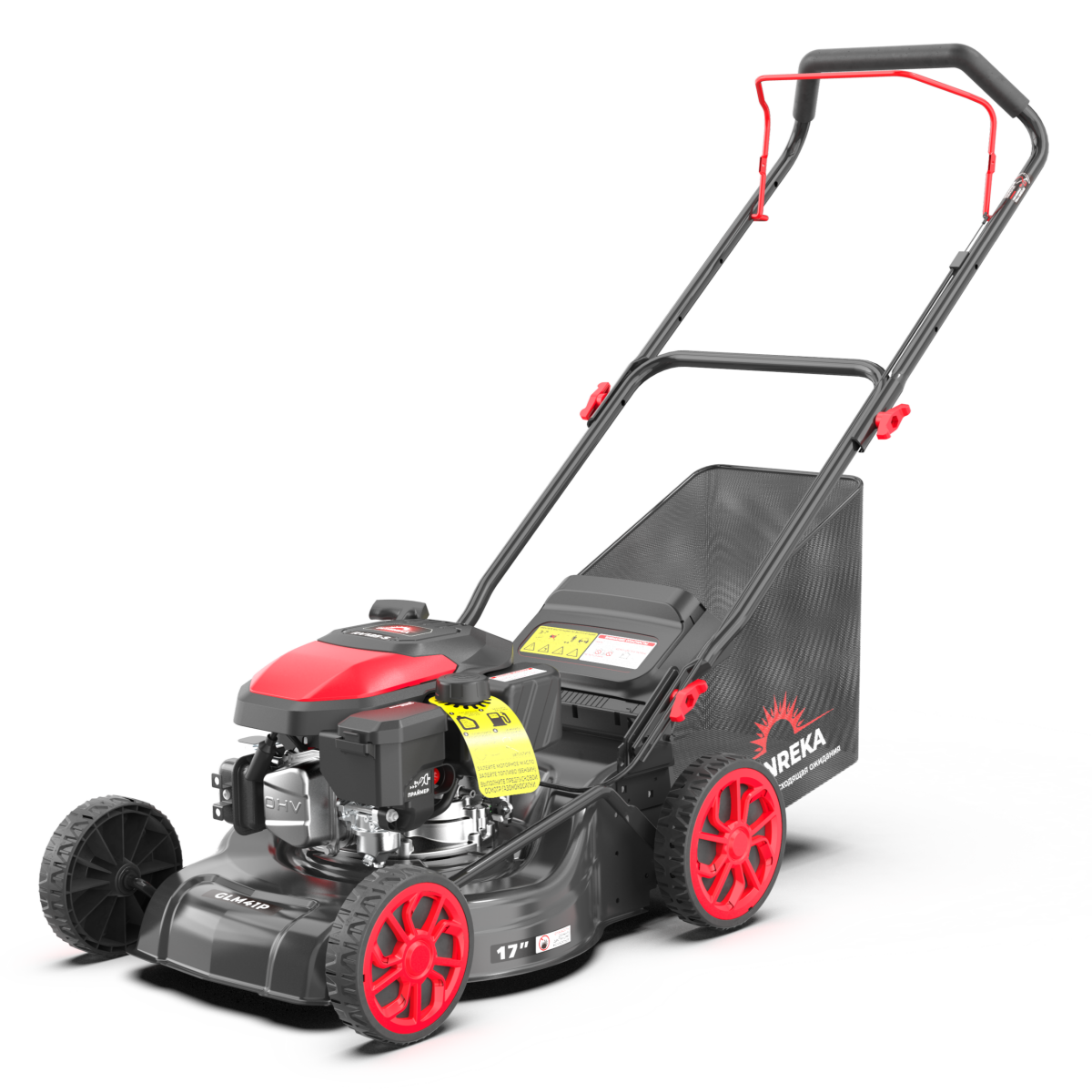 Бензиновая газонокосилка SUNREKA GLM41P Бензиновая газонокосилка SUNREKA GLM41P